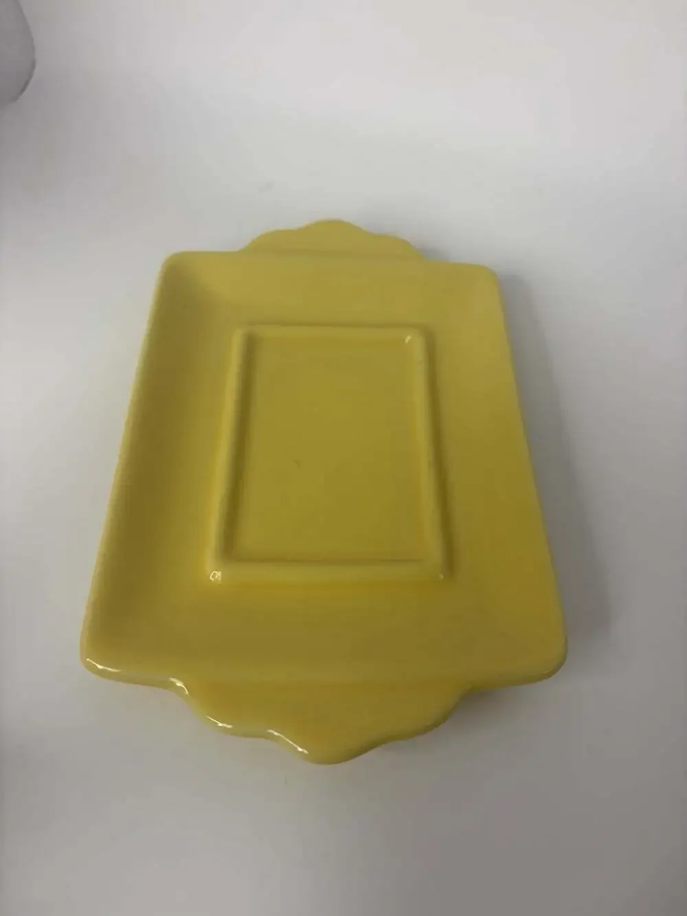Biscuit Half Stick Butter Dish, Yellow Microwave And Dishwasher Safe